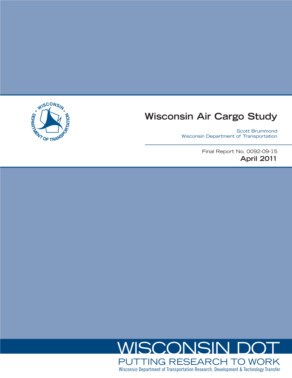 Wisconsin Air Cargo Study