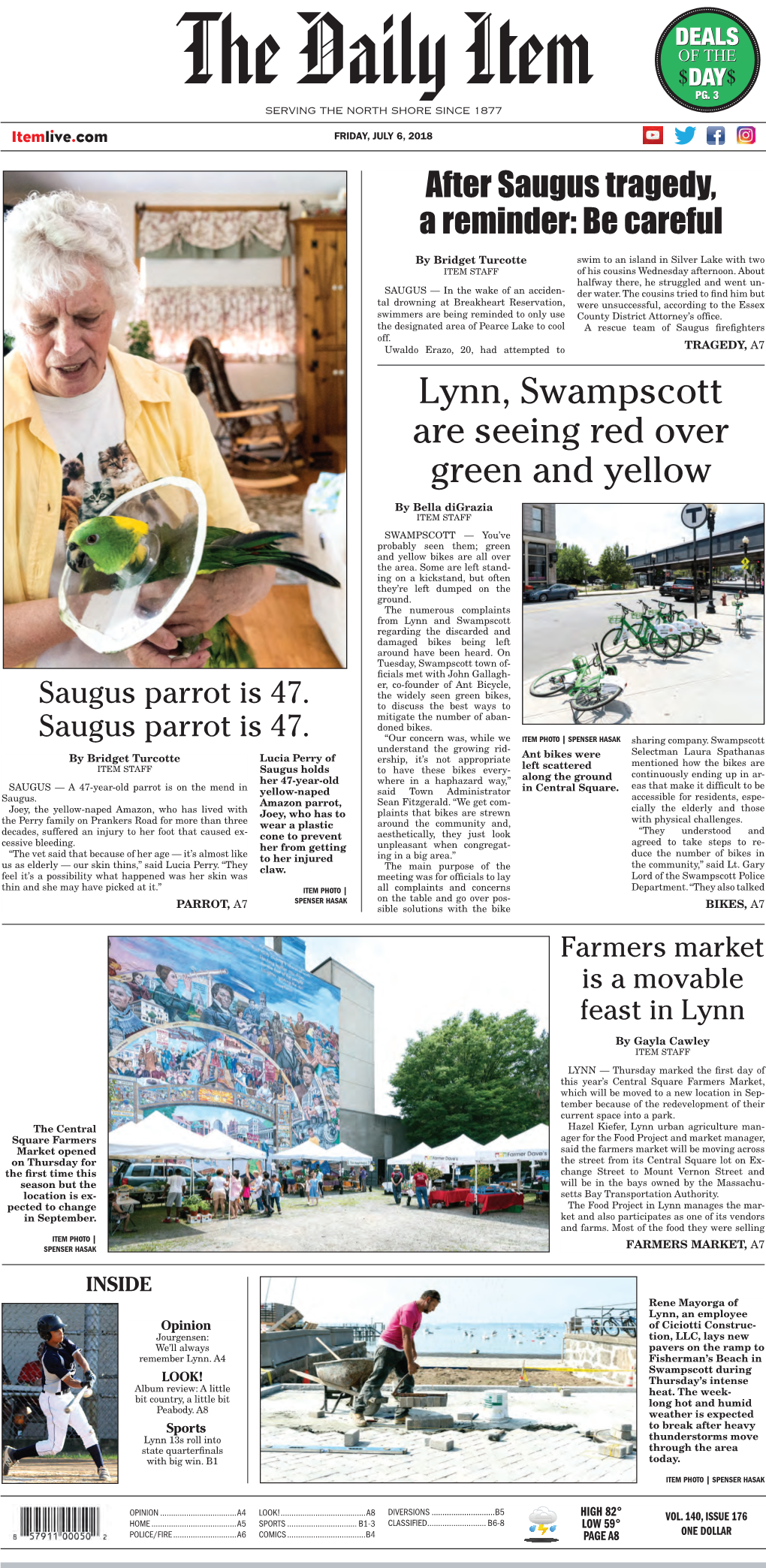 Lynn, Swampscott Are Seeing Red Over Green and Yellow