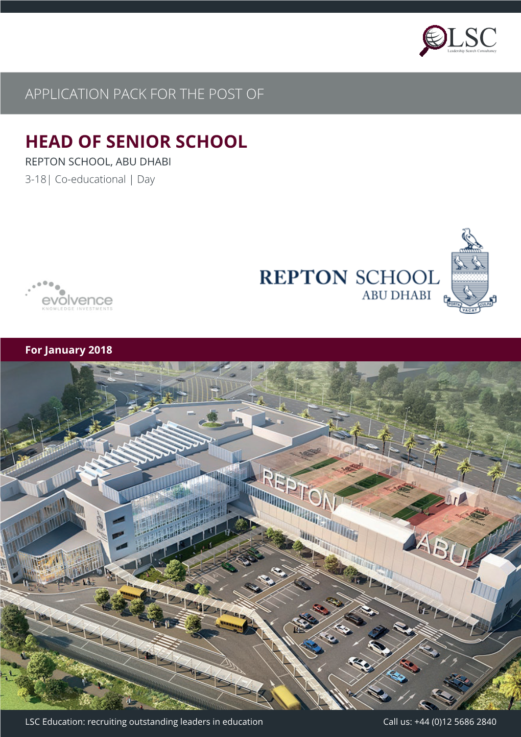 HEAD of SENIOR SCHOOL REPTON SCHOOL, ABU DHABI 3-18| Co-Educational | Day