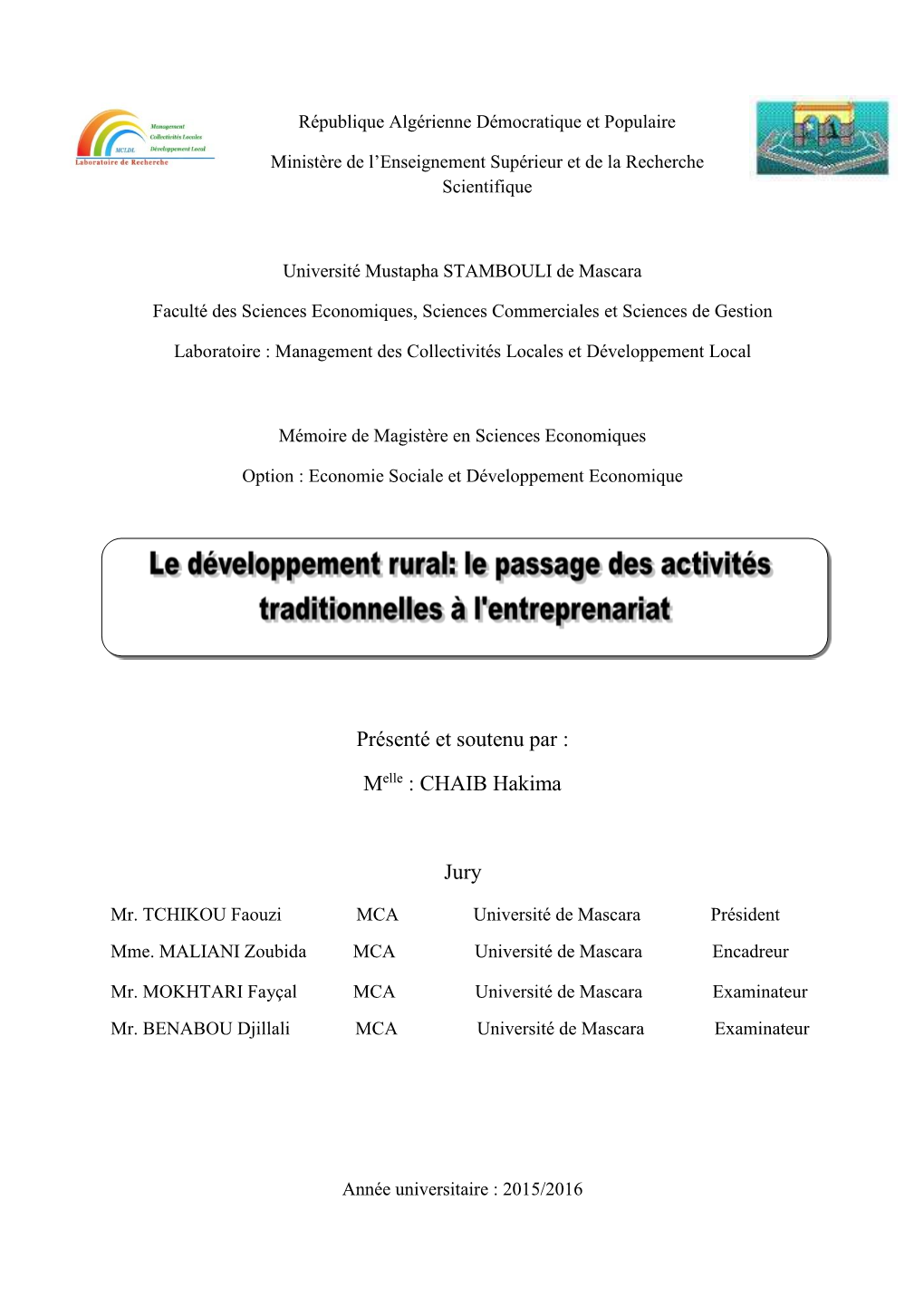 Le Developpement Rural.Pdf