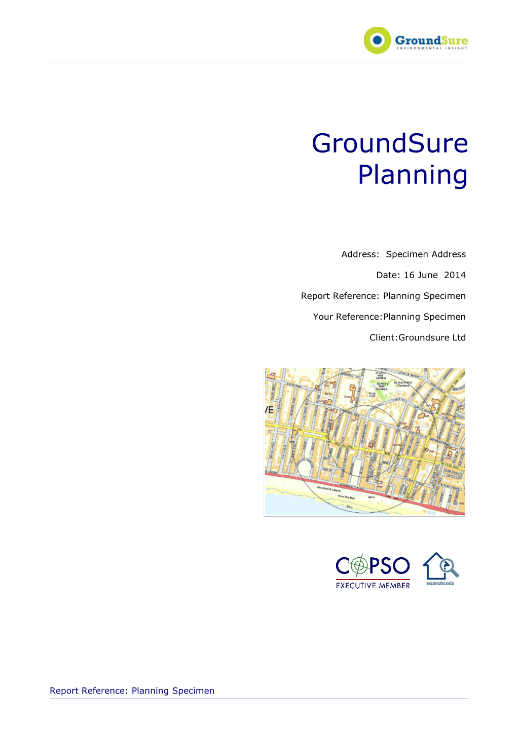 Groundsure Planning