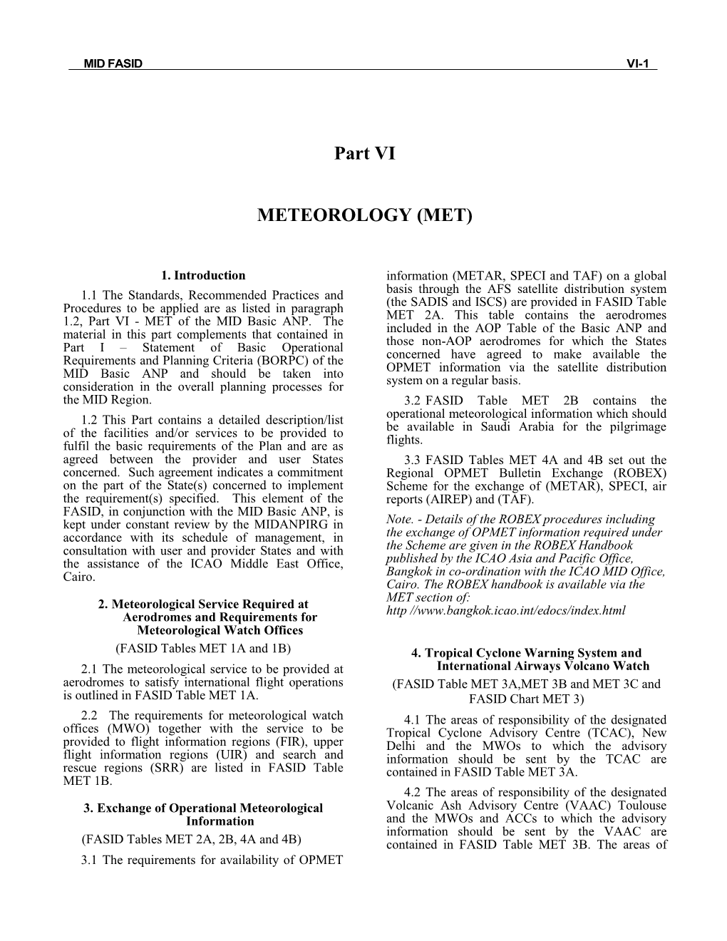 Meteorology (Met)