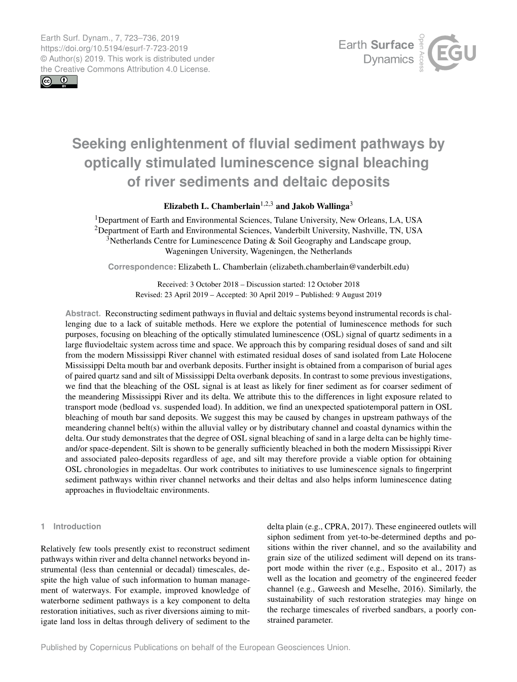 Article Is Available Et Al., 2012; Meselhe Et Al., 2012)