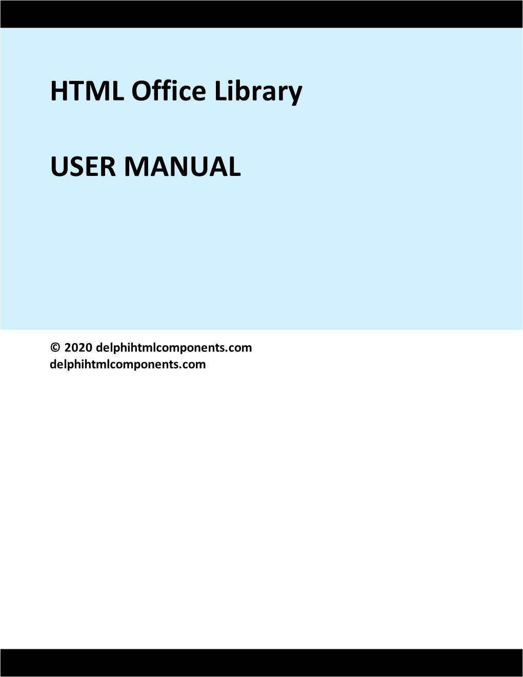 HTML Office Library