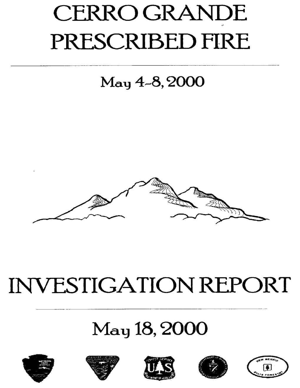 Cerro Grande Investigation Report