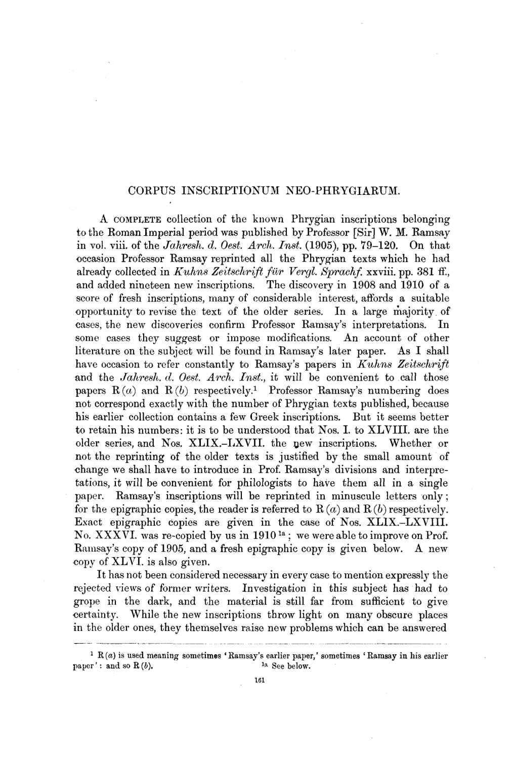 Corpus Inscriptionum Neo-Phrygiarum