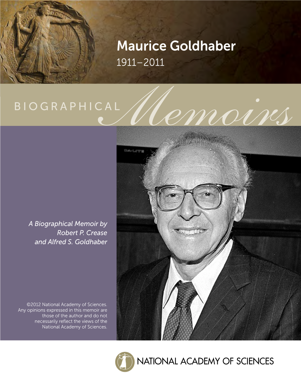 Maurice Goldhaber 1911–2011