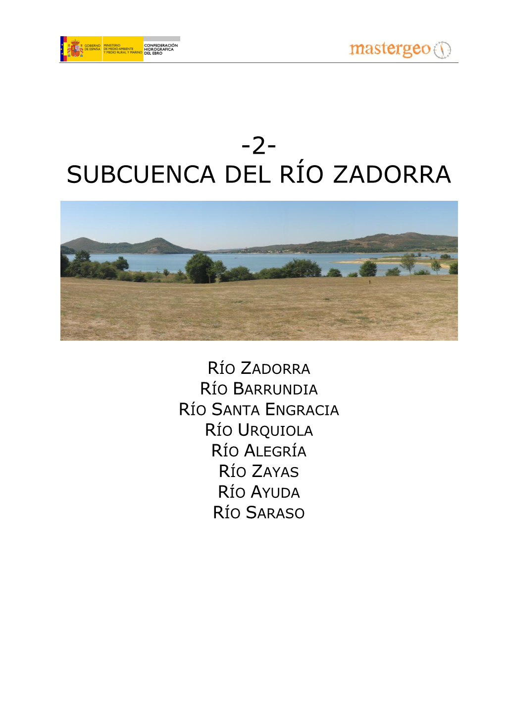 2- Subcuenca Del Río Zadorra