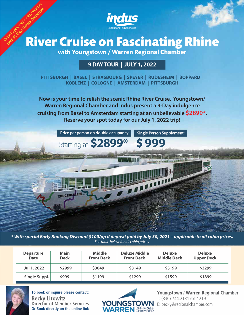 River Cruise on Fascinating Rhine