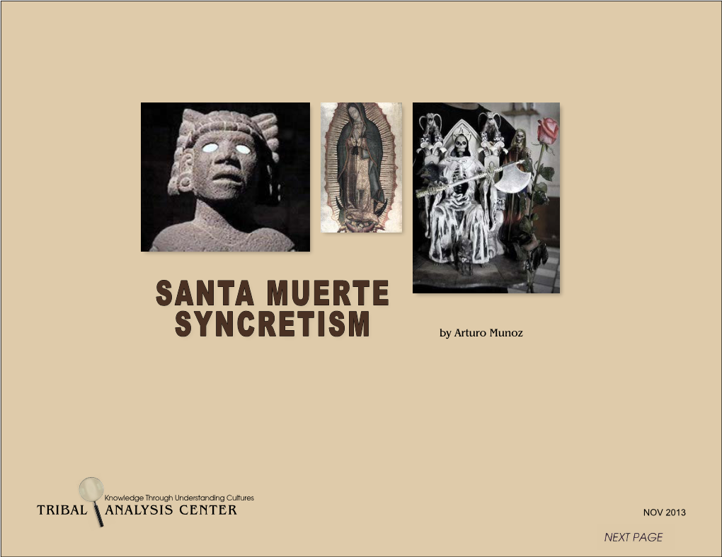 SANTA MUERTE SYNCRETISM by Arturo Munoz