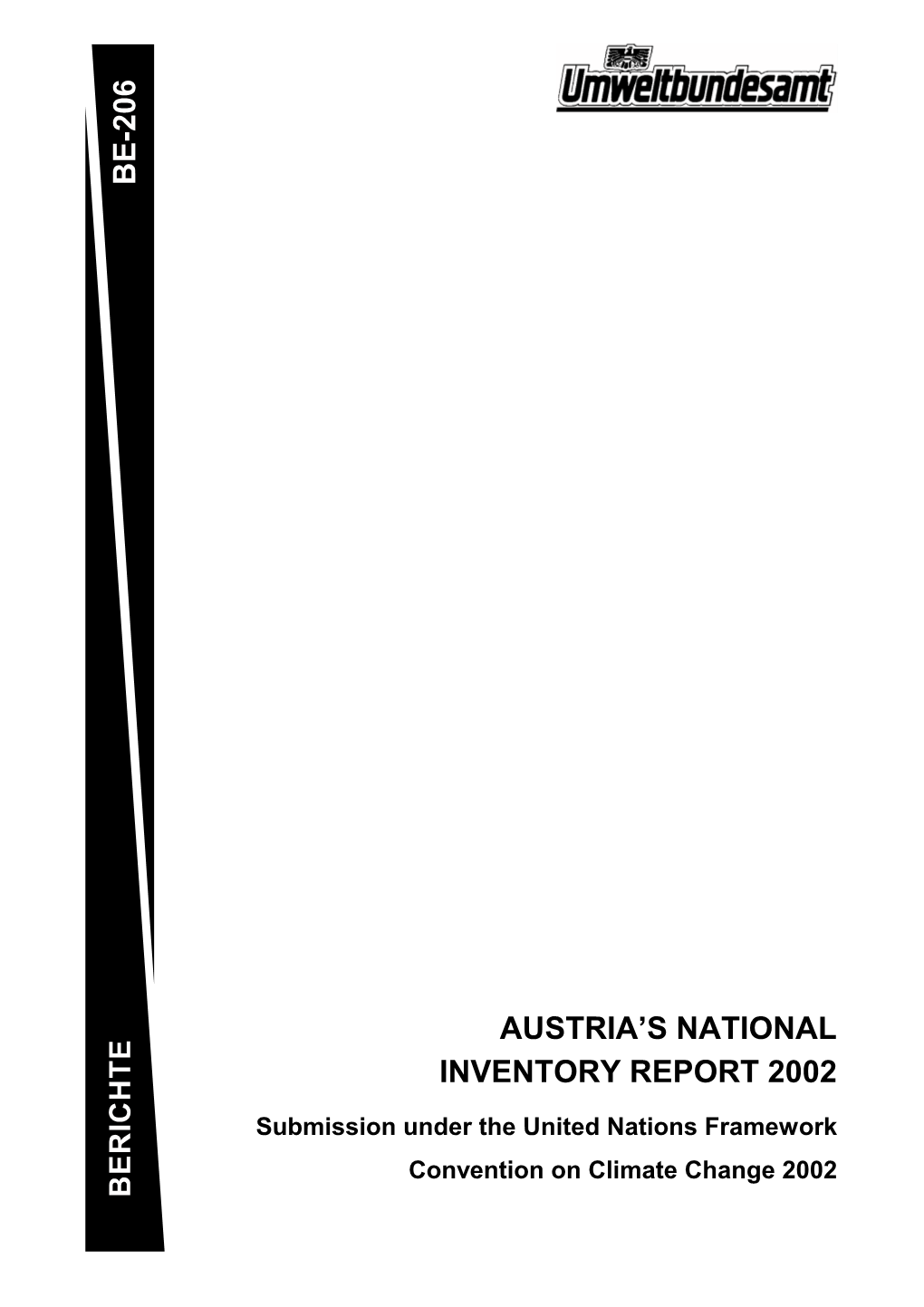 Be-206 Austria's National Inventory Report 2002