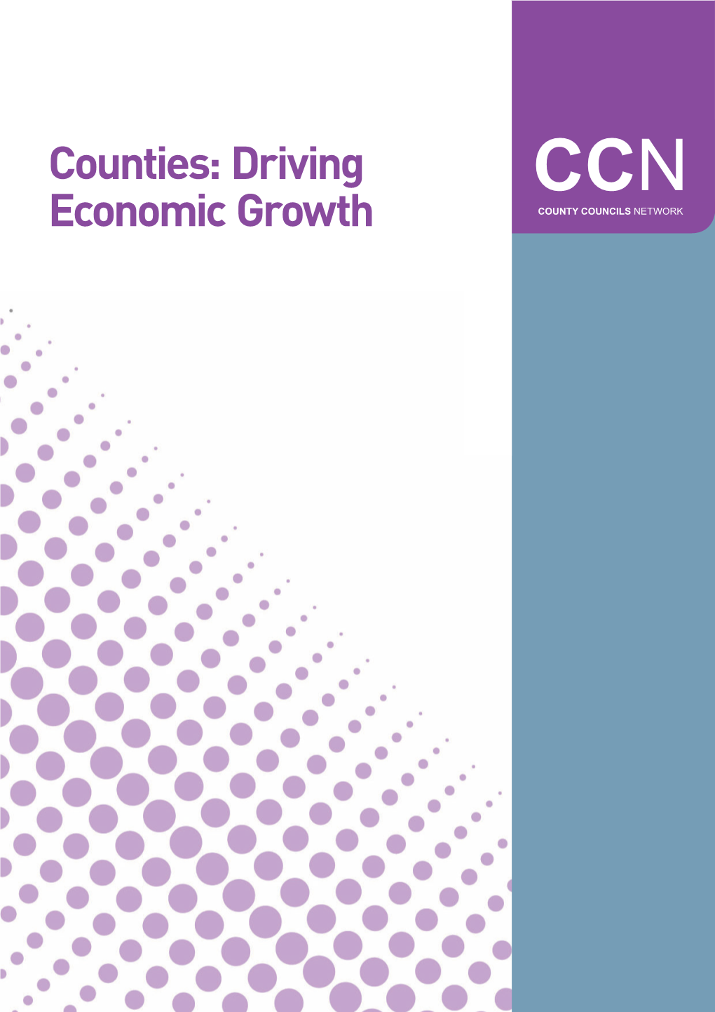 Counties: Driving Economic Growth Contents