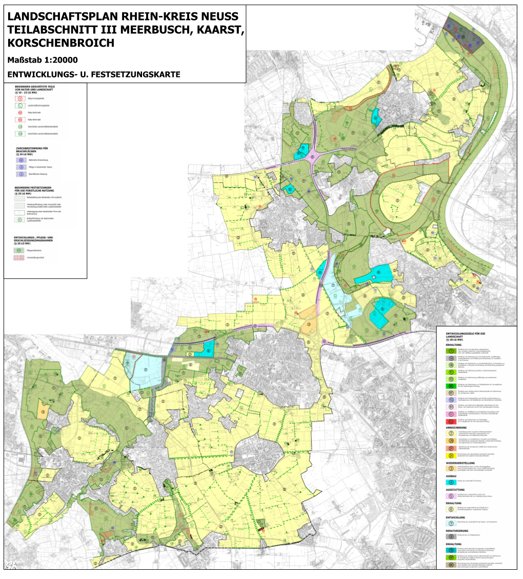 Landschaftsplan Rhein-Kreis Neuss Teilabschnitt Iii