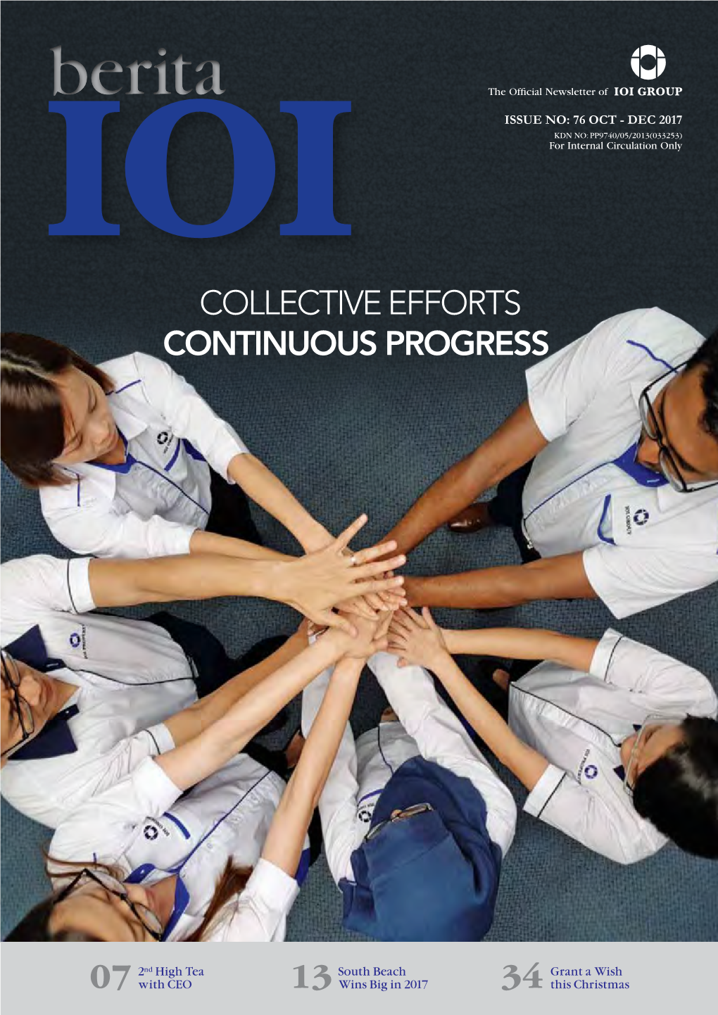 BERITAIOI COVER FEATURE 04 Collective Efforts Continuous Progress