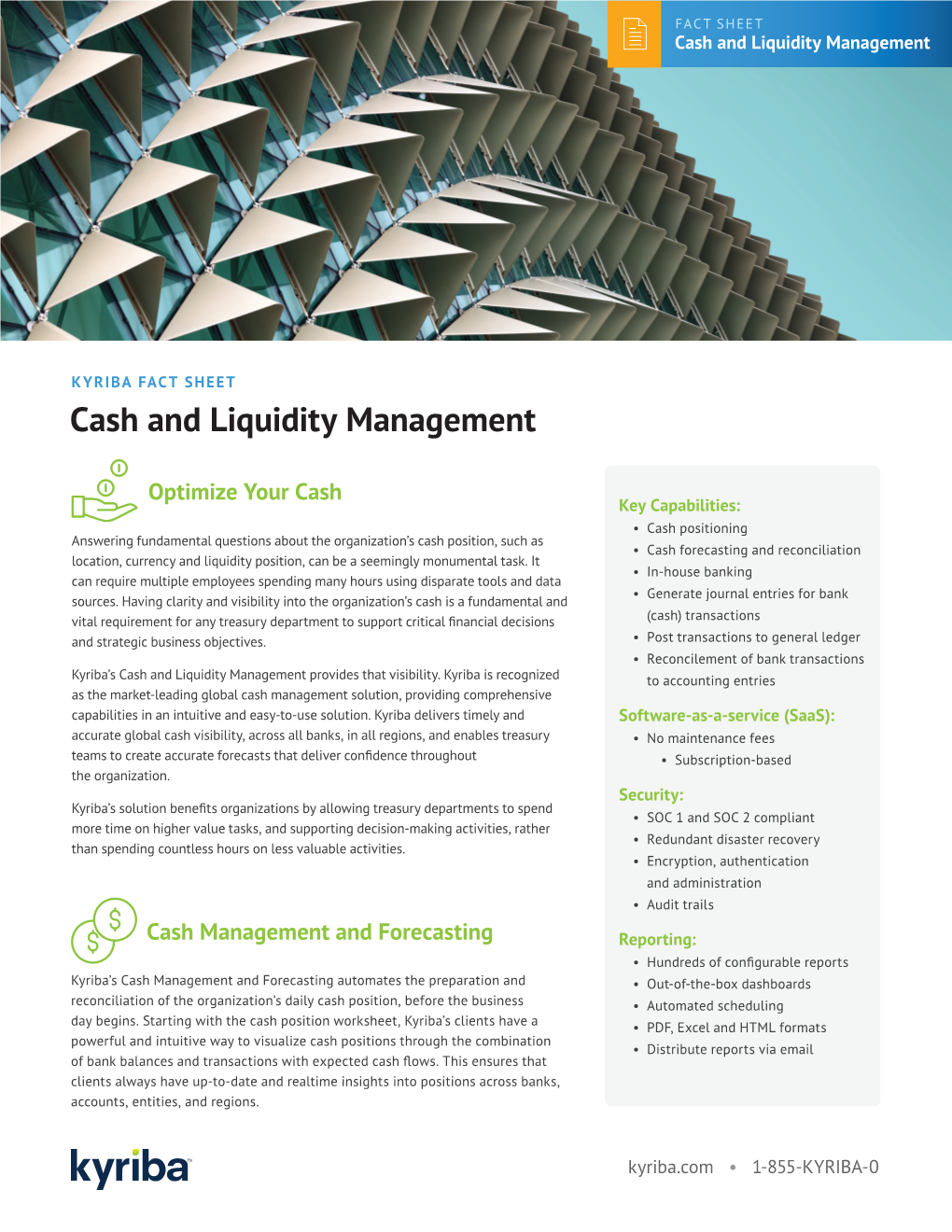 Cash and Liquidity Management