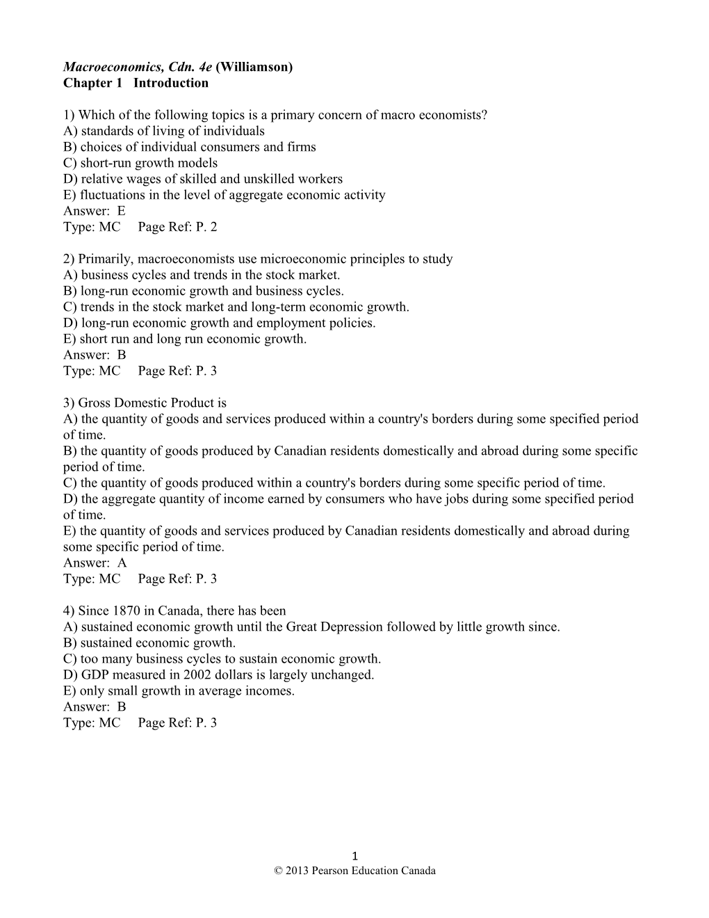 Macroeconomics, Cdn. 4E (Williamson)