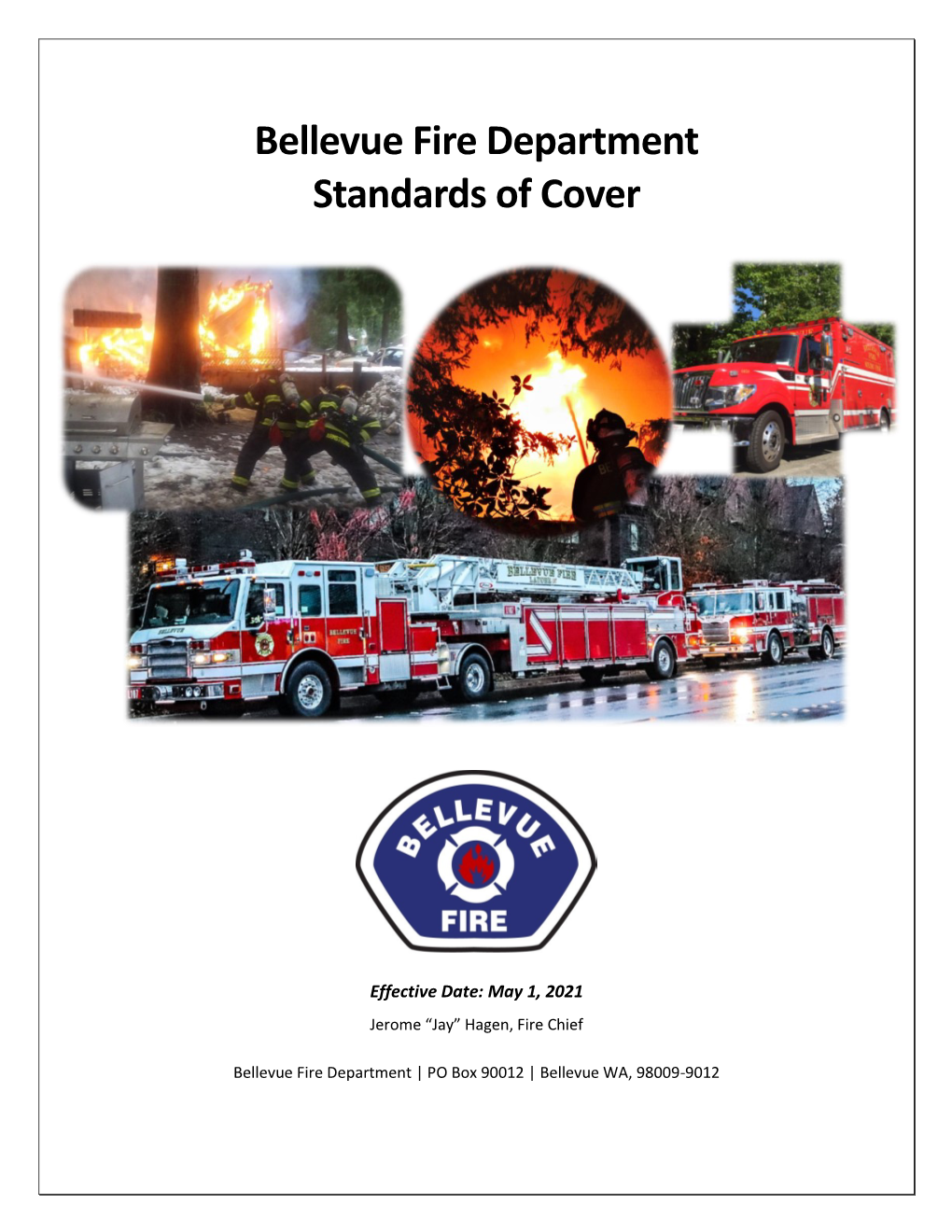 Bellevue Fire Department Standards of Cover