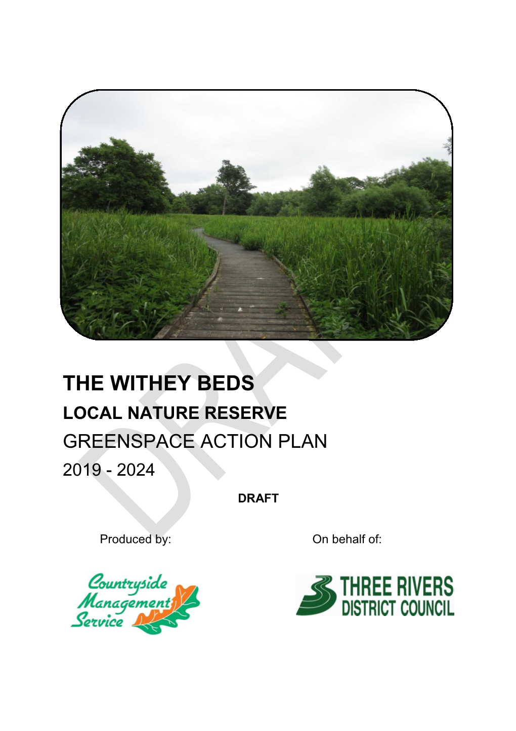 The Withey Beds Local Nature Reserve Greenspace Action Plan 2019 - 2024