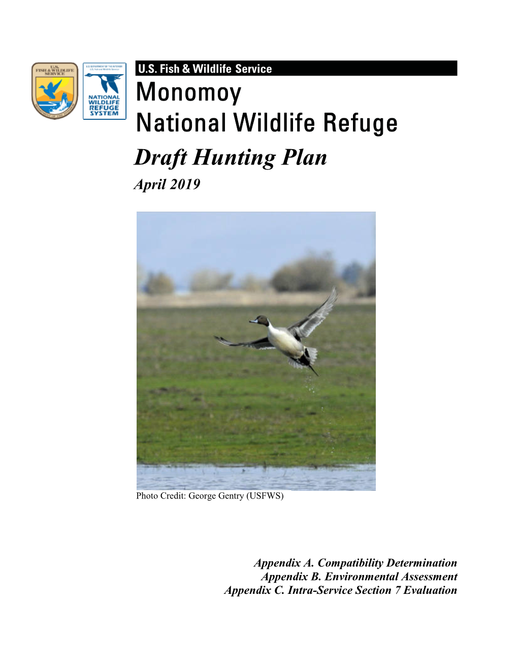 Monomoy National Wildlife Refuge Hunting Plan, with Compatibility