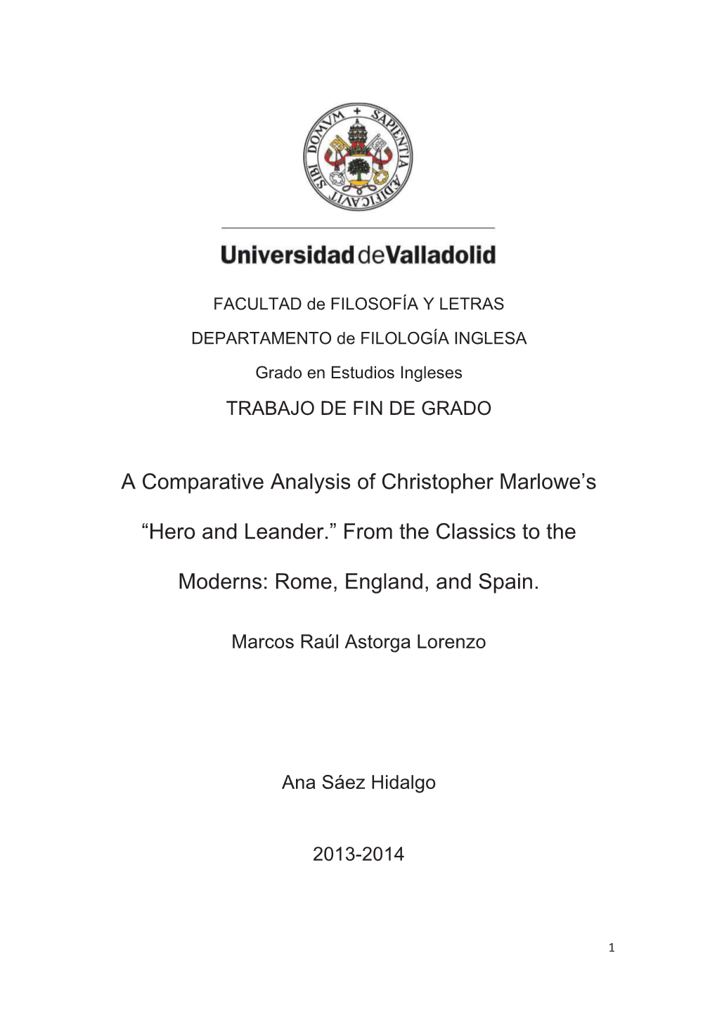 TFG Estudios Ingleses Marcos Astorga Lorenzo July 21 2014