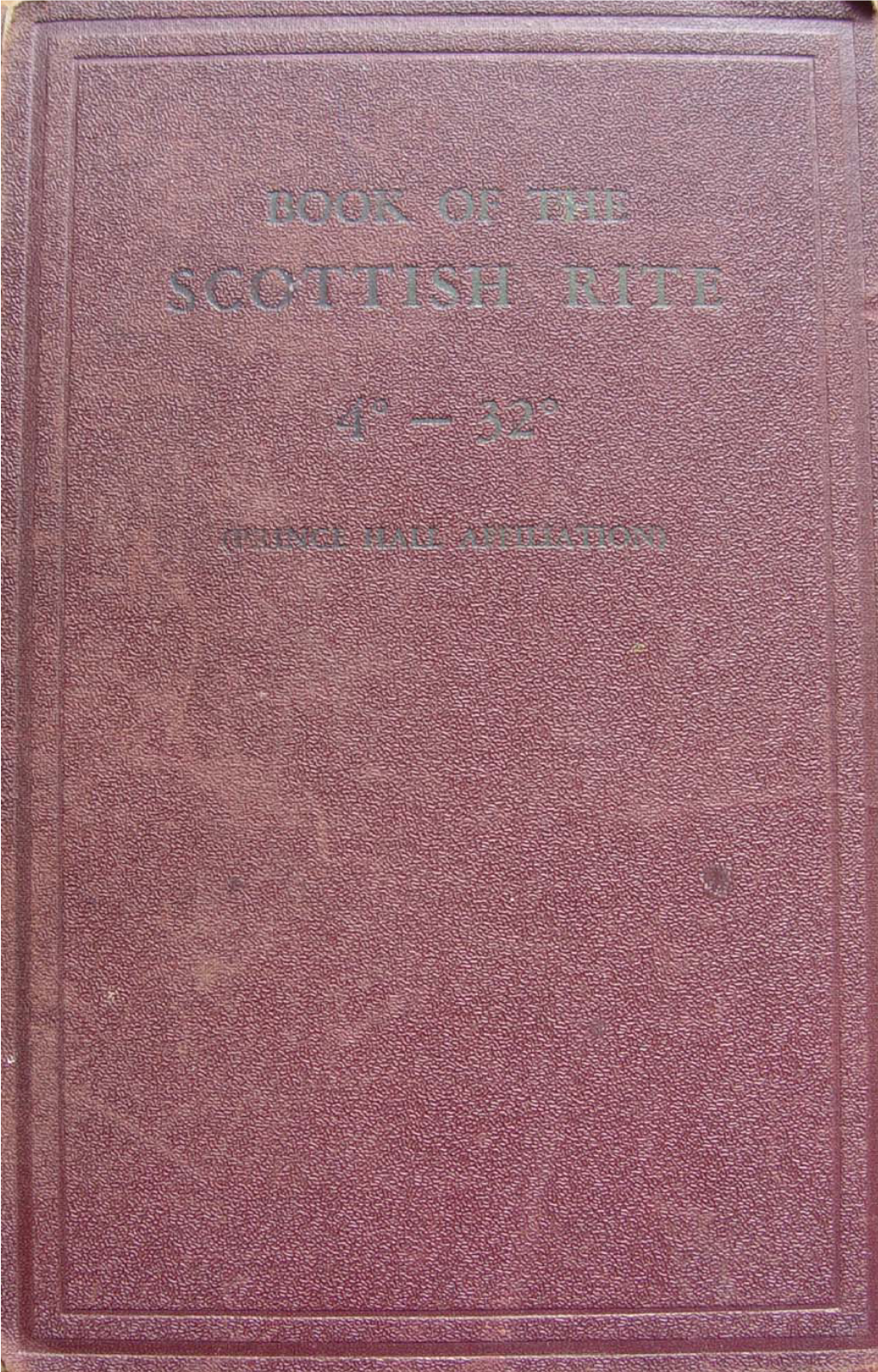 Book of the Scottish Rite