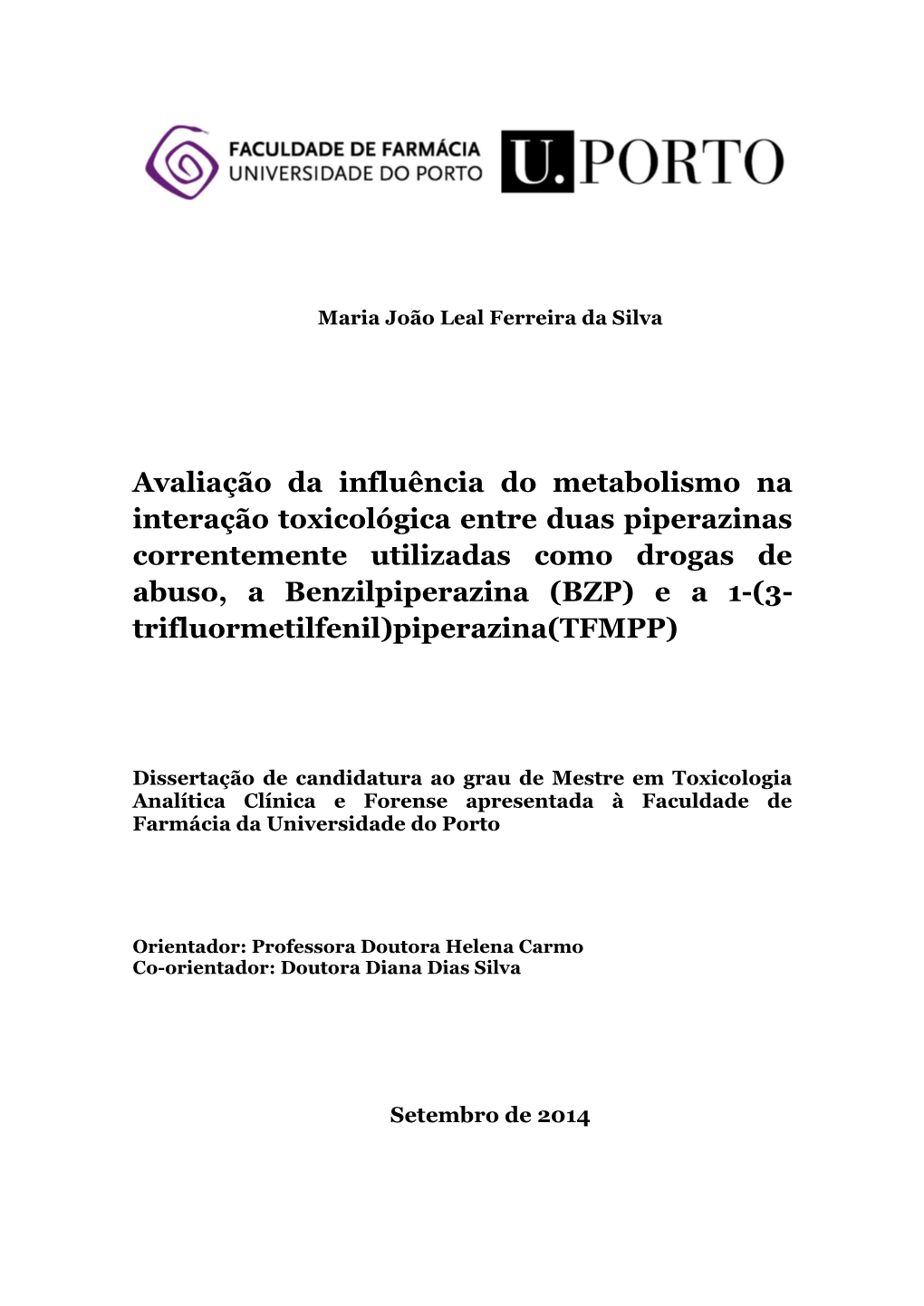 Avaliação Da Influência Do Metabolismo Na