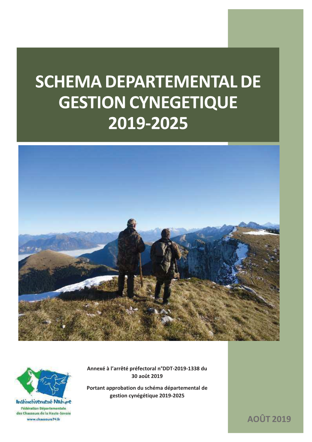 Schemadepartementalde Gestioncynegetique 2019-2025