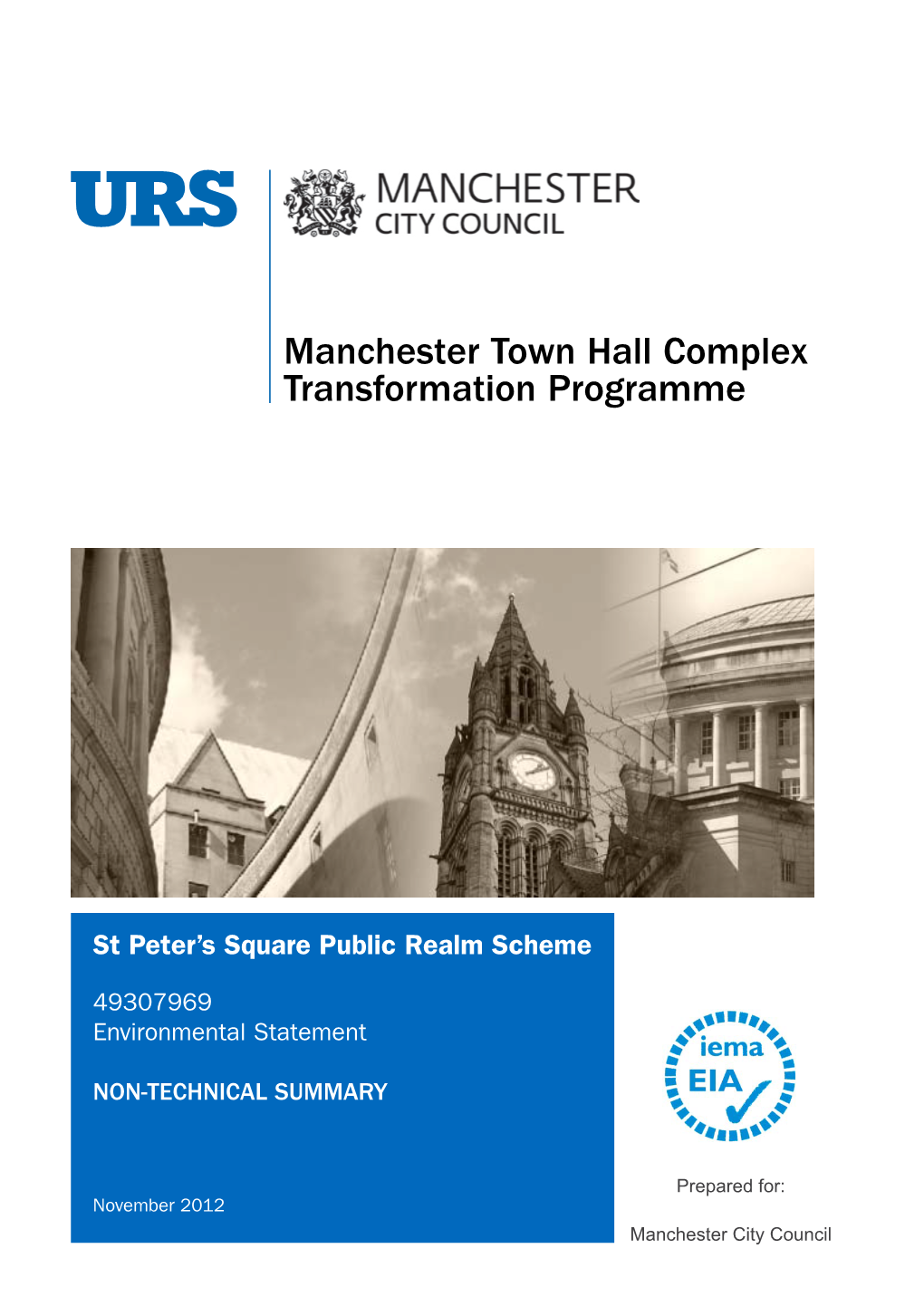 Manchester Town Hall Complex Transformation Programme