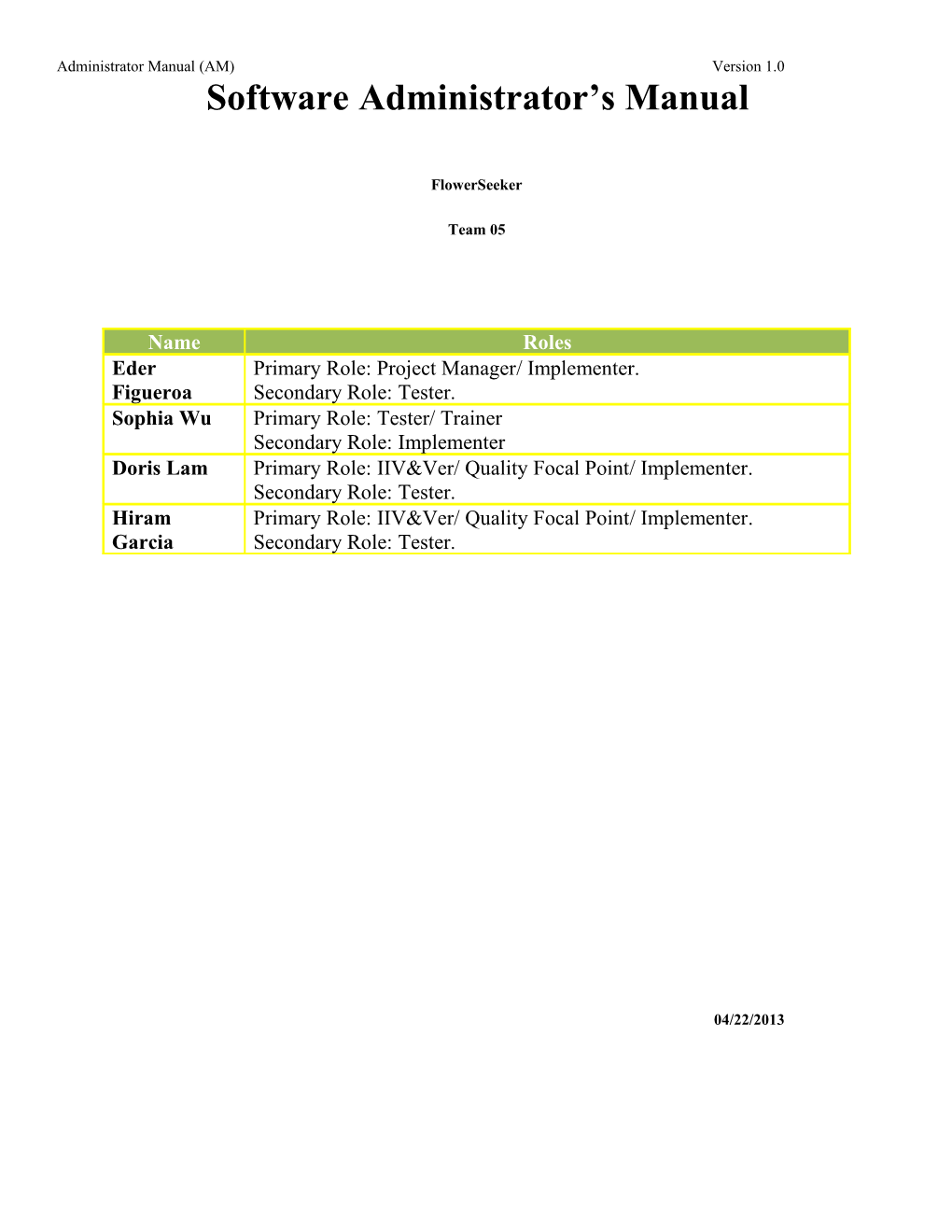 Feasibility Rationale Description (FRD) Template s1