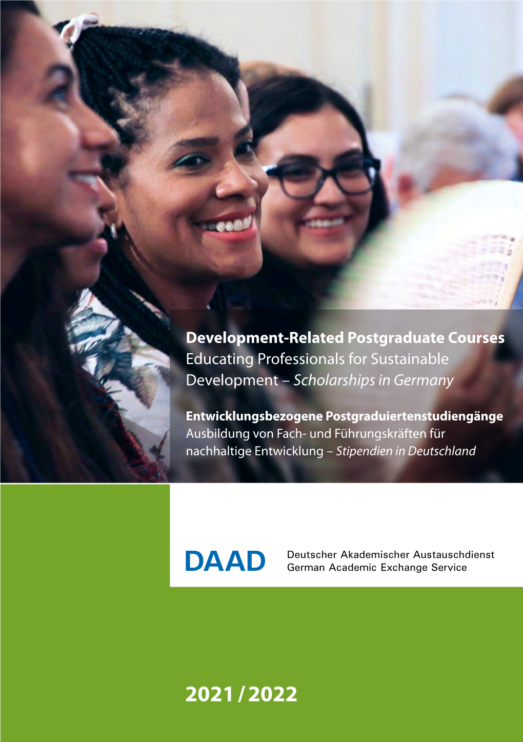 Development-Related Postgraduate Courses Educating Professionals for Sustainable Development – Scholarships in Germany