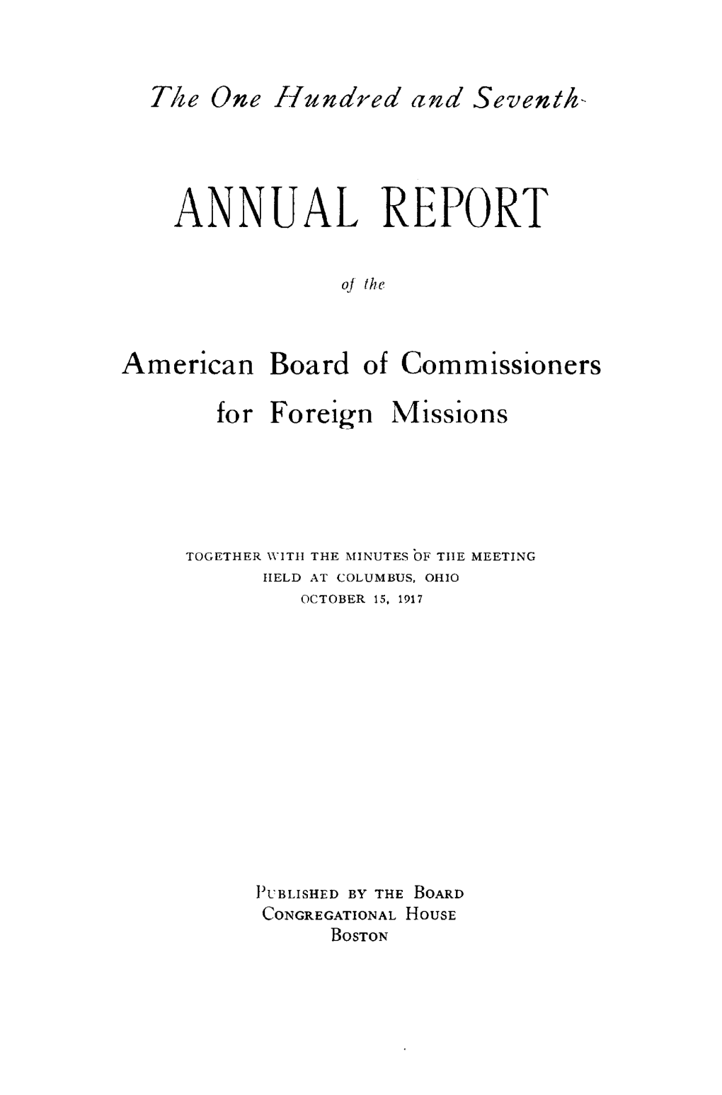 Annual Report