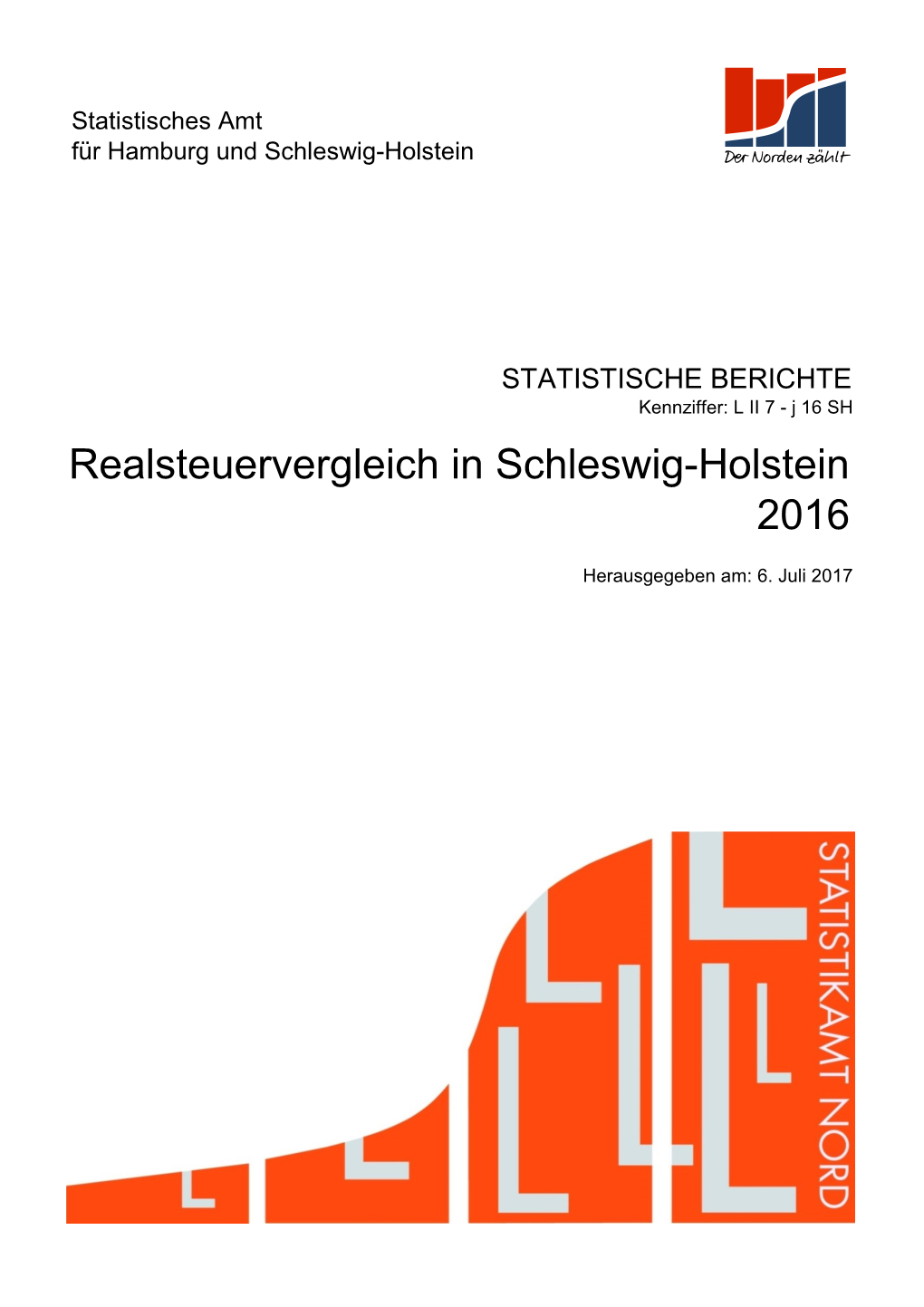 2016 Realsteuervergleich in Schleswig-Holstein