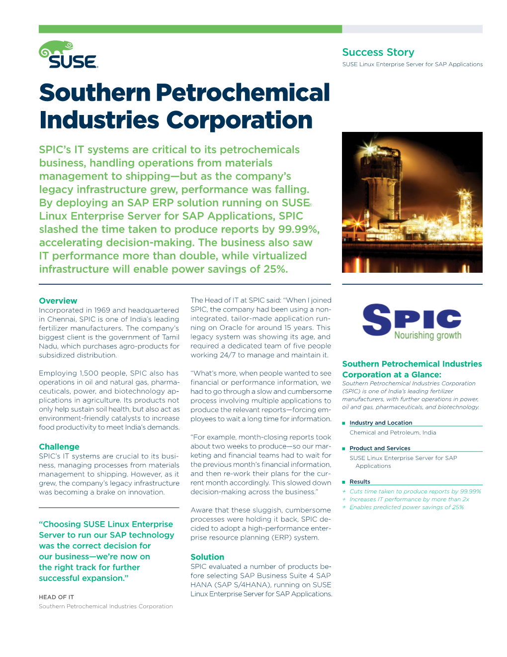 Southern Petrochemical Industries Corporation