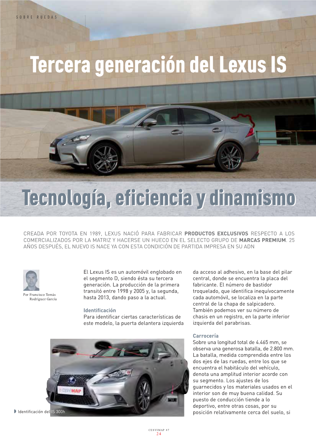 Tercera Generación Del Lexus IS