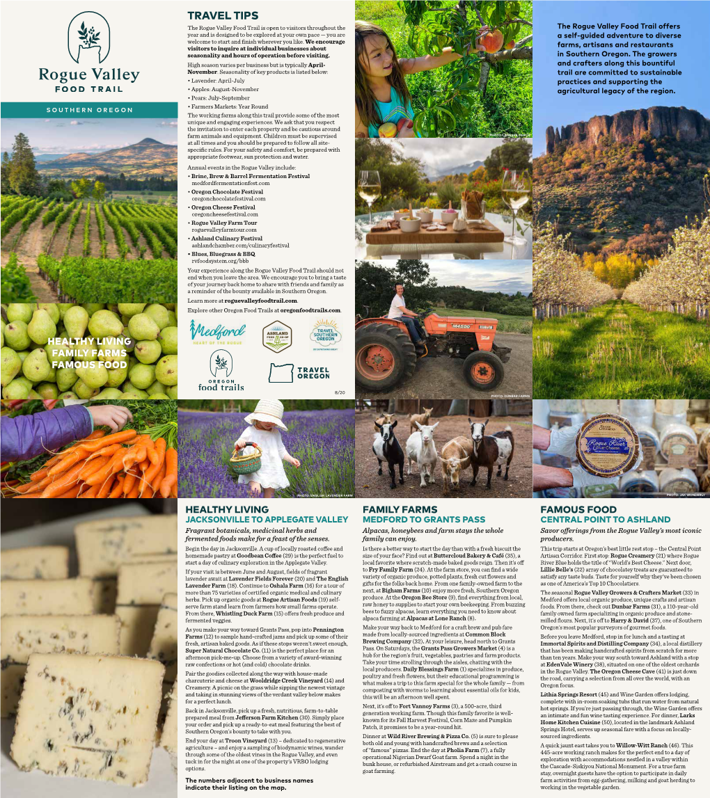 Rogue Valley Food Trail