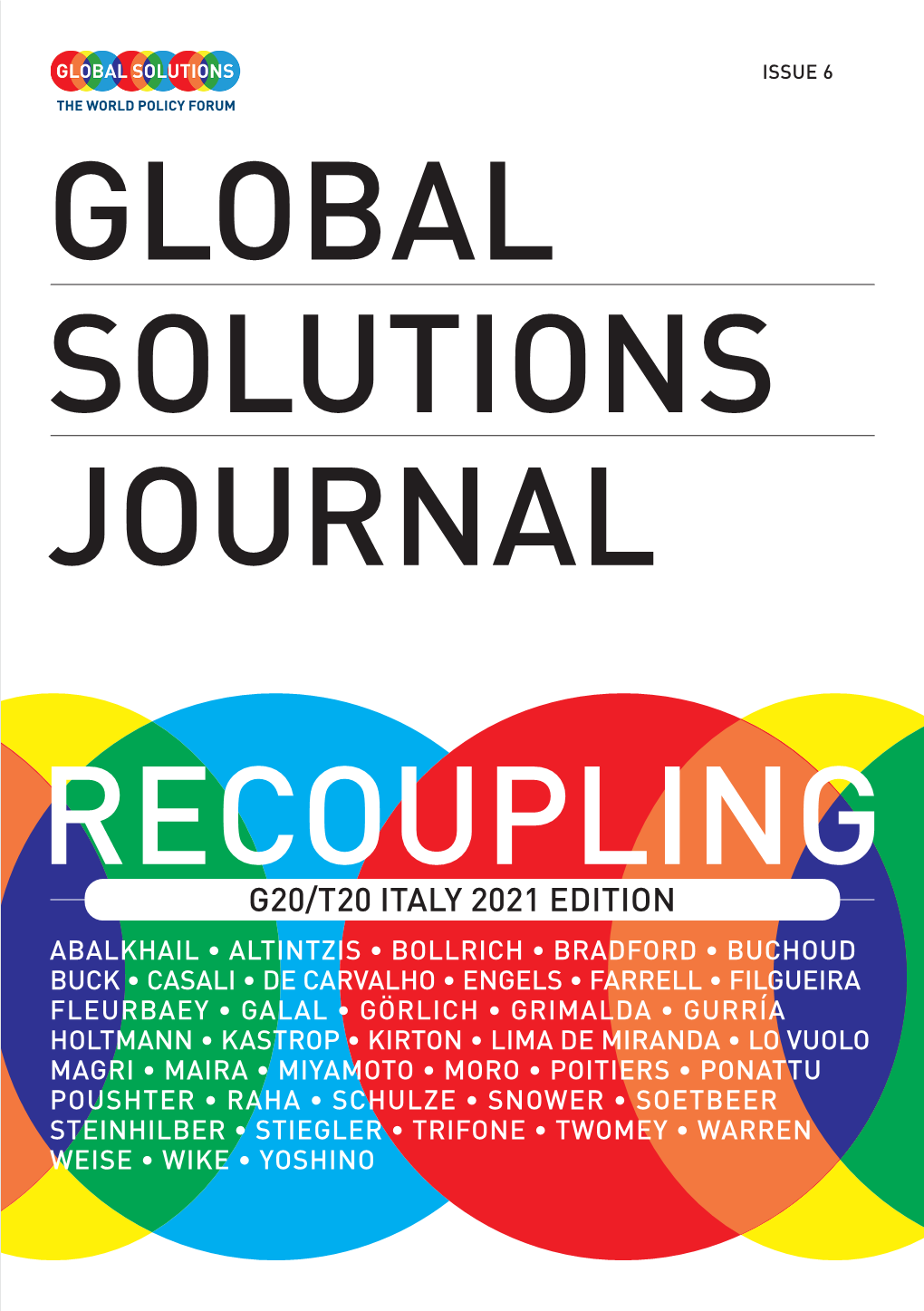 Global Solutions Journal Recoupling