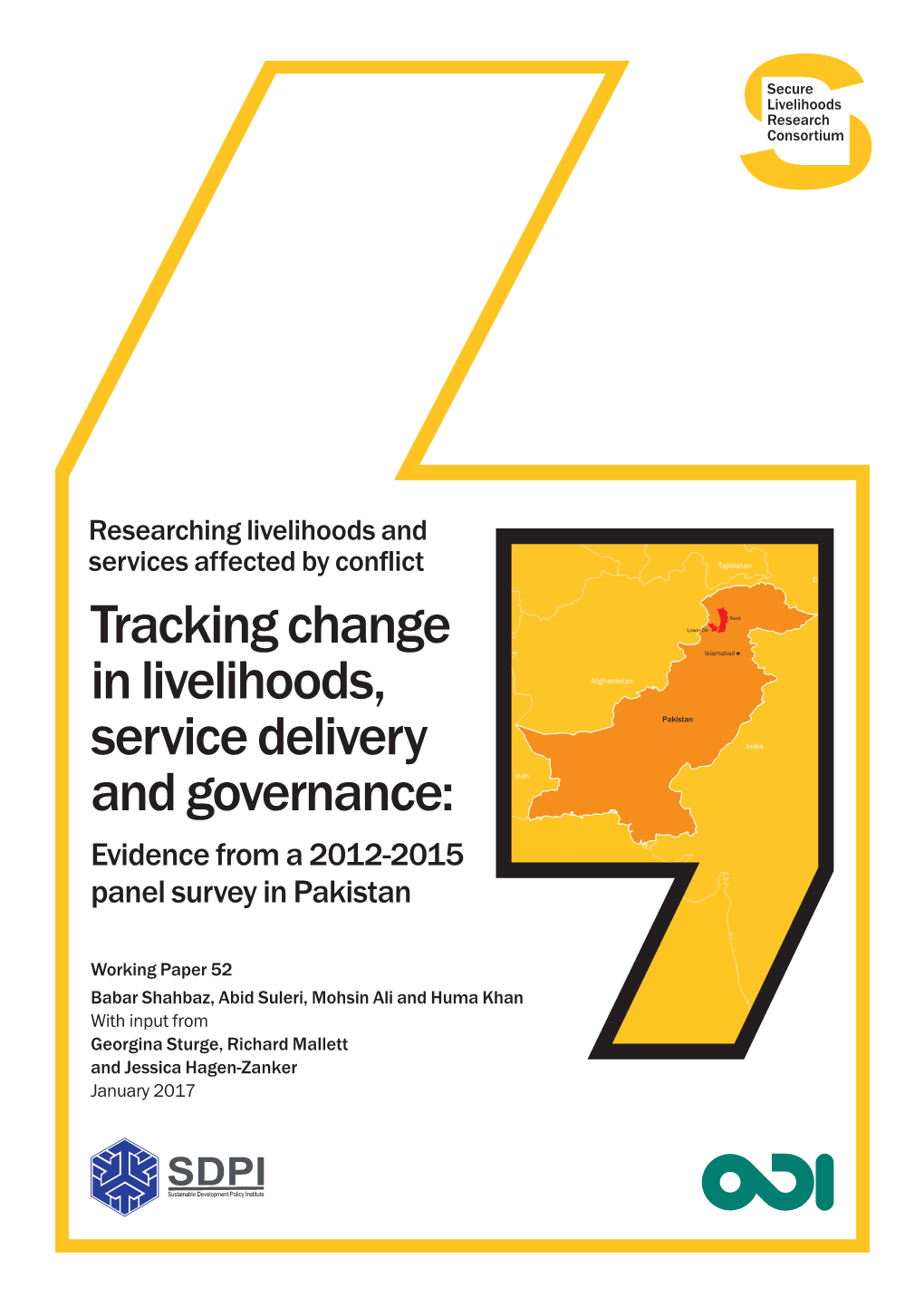 Tracking Change in Livelihoods, Service Delivery and Governance