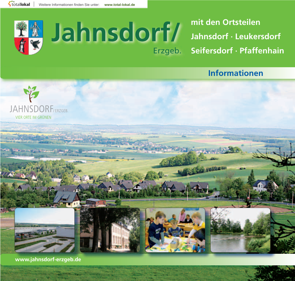 Mit Den Ortsteilen Jahnsdorf · Leukersdorf Seifersdorf