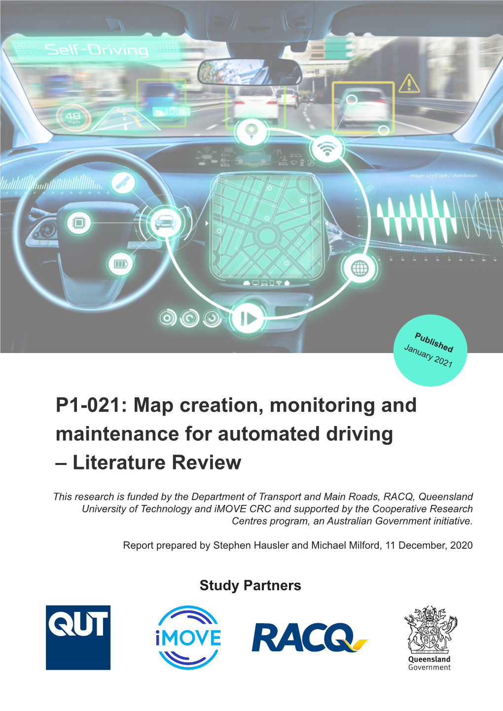 Map Creation, Monitoring and Maintenance for Automated Driving – Literature Review