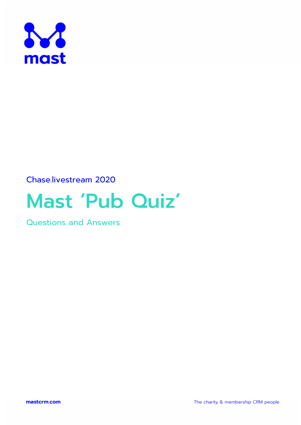 Mast 'Pub Quiz'