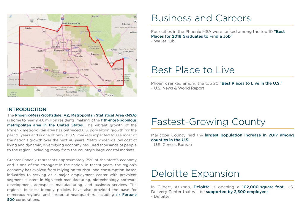 Business and Careers Best Place to Live Fastest-Growing County