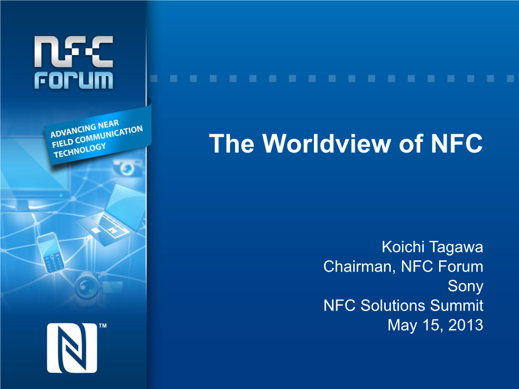 The Worldview of NFC