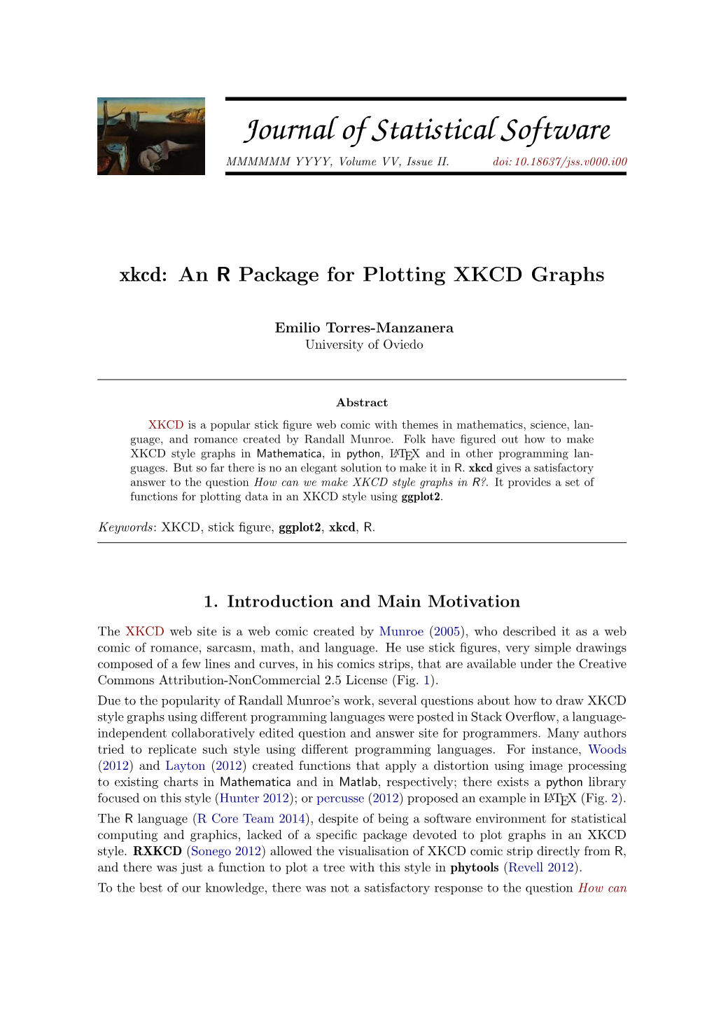 An R Package for Plotting XKCD Graphs