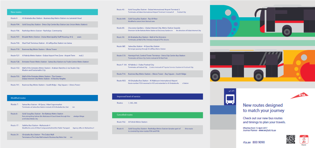 RTA Bus Service Change Flyer2