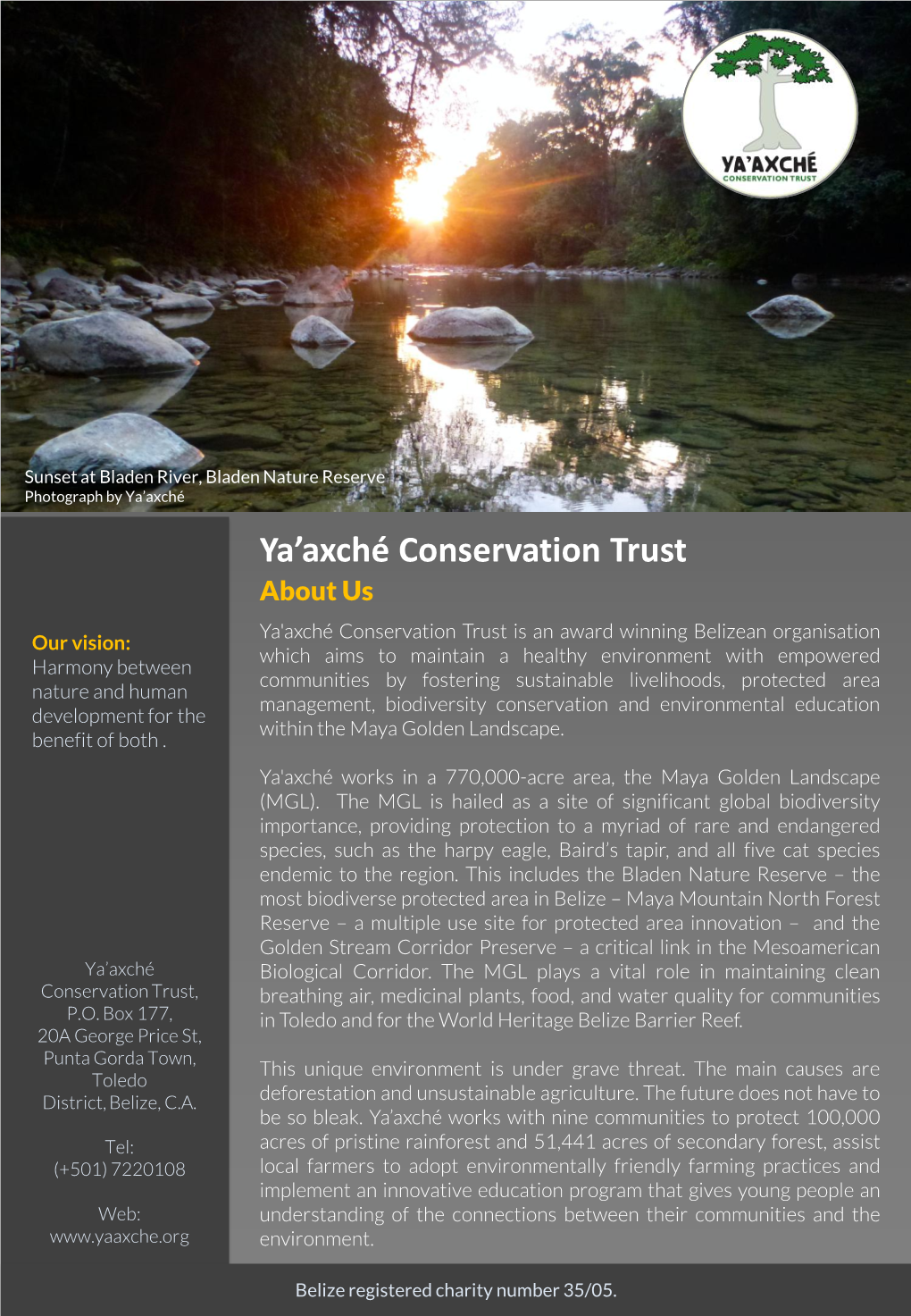 Ya'axché Conservation Trust