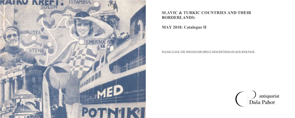 Slavic & Turkic Countries and Their Borderlands: May 2018