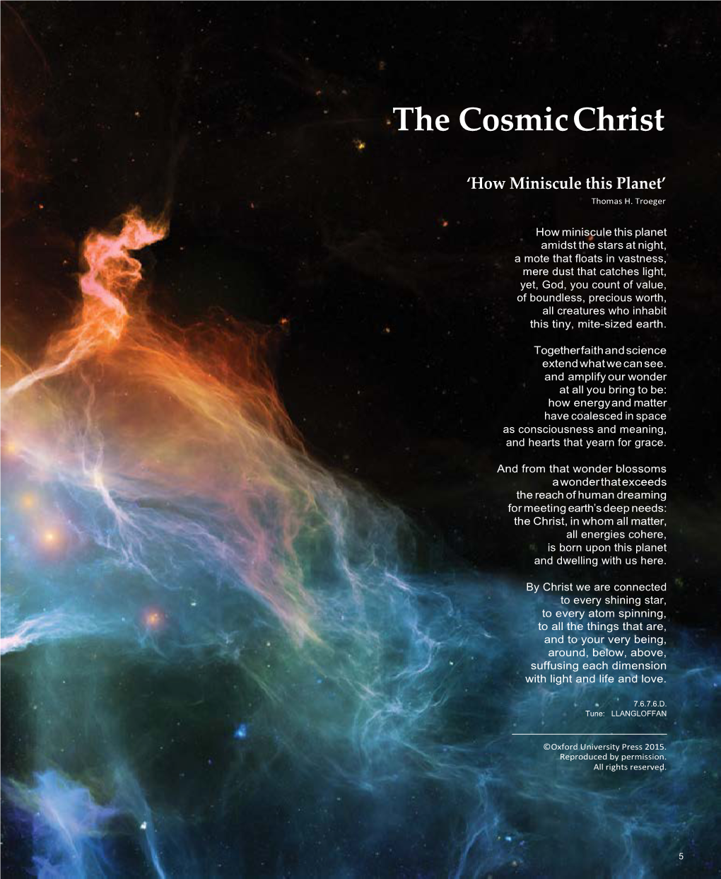 The Cosmic Christ