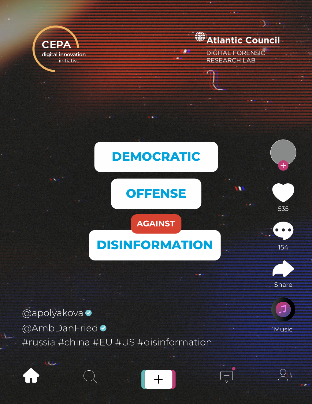 Democratic Offense Against Disinformation