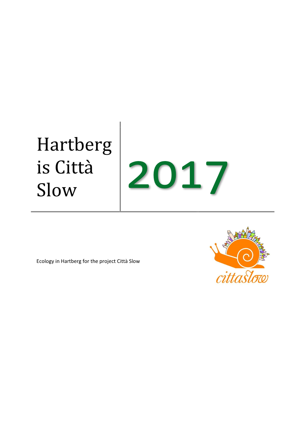 Hartberg Cittaslow