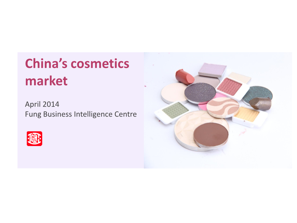 China's Cosmetics Market